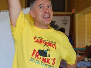 Cabernet Frank's Yellow Shirt